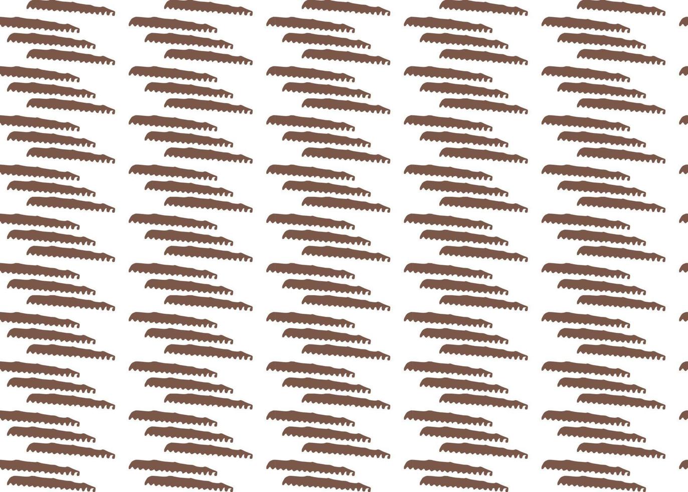 Hand drawn, brown, white color seamless pattern vector