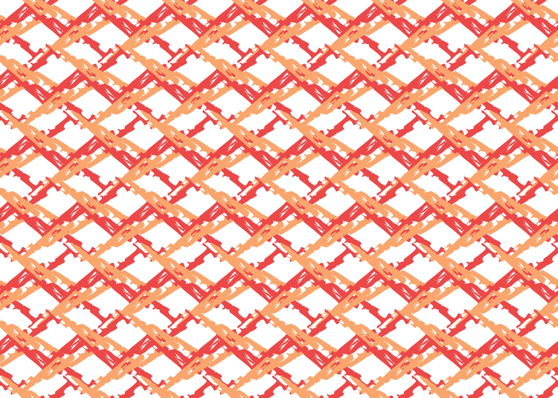 Premium Vector  Orange seamless pattern with orange tiny cross