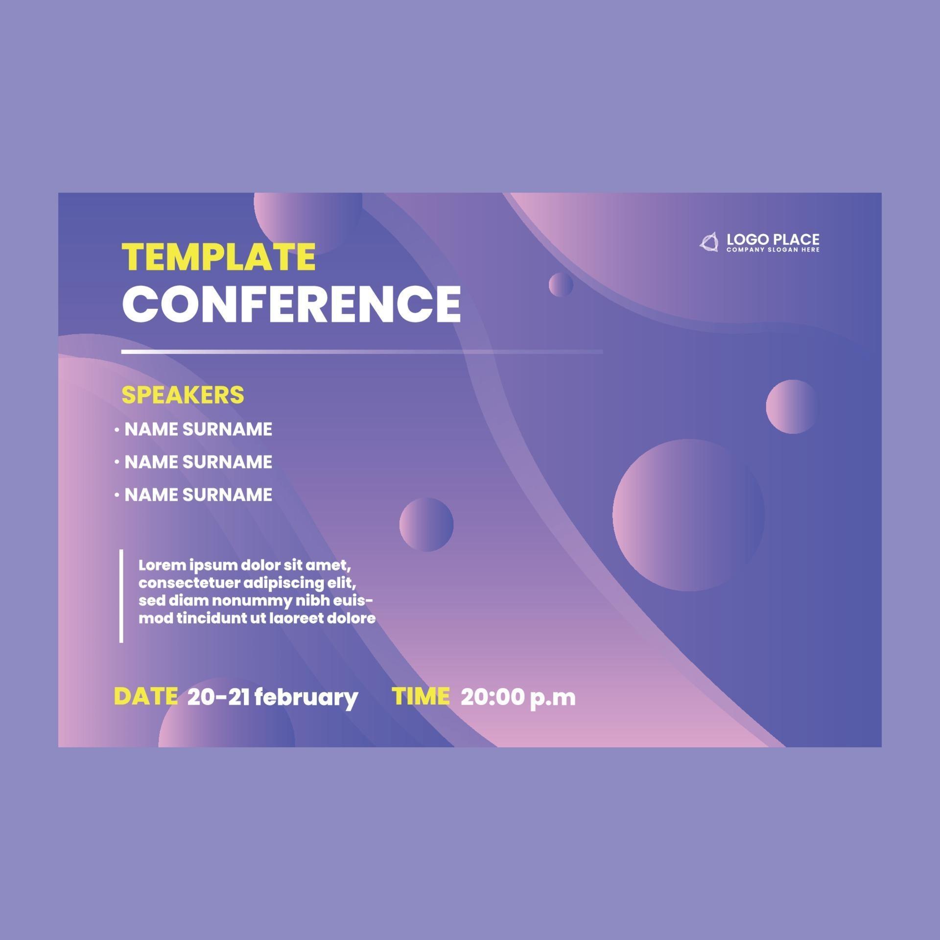 Business conference brochure template 2123275 Vector Art at Vecteezy Business conference brochure template 2123275 Vector Art at Vecteezy