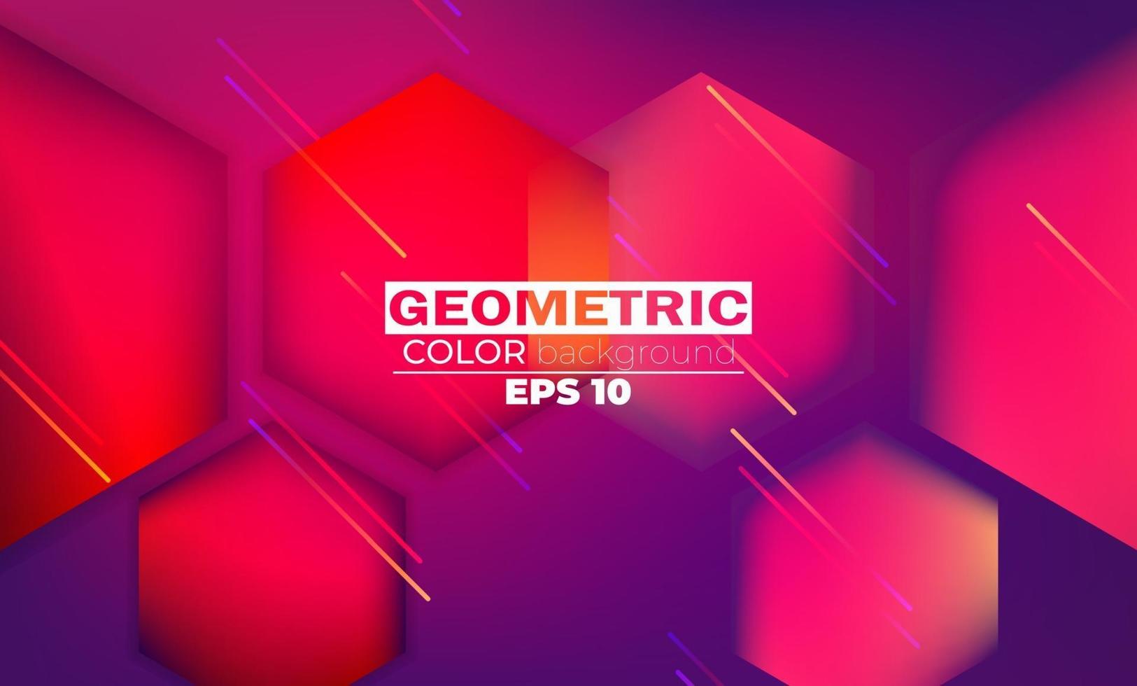 Geometric background with gradient motion shapes composition. Applicable for gift card, poster on wall poster template, landing page, ui, ux ,cover book, banner, social media post vector