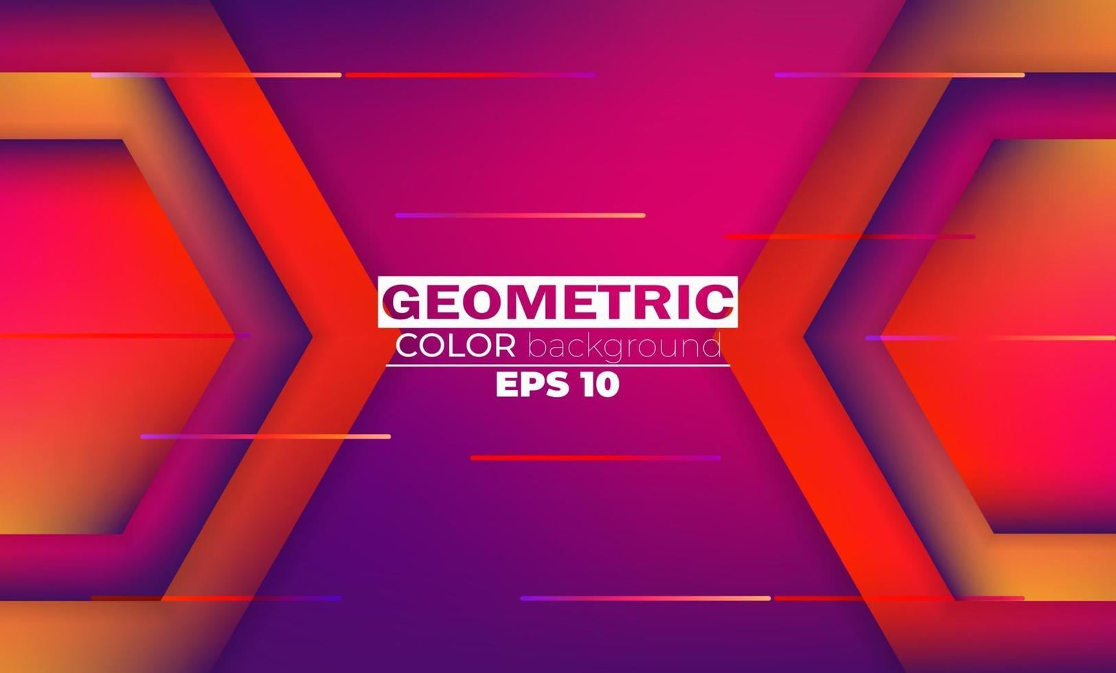 Geometric background with gradient motion shapes composition. Applicable for gift card, poster on wall poster template, landing page, ui, ux ,cover book, banner, social media post vector