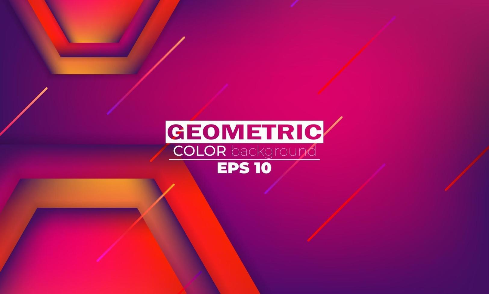 Geometric background with gradient motion shapes composition. Applicable for gift card, poster on wall poster template, landing page, ui, ux ,cover book, banner, social media post vector