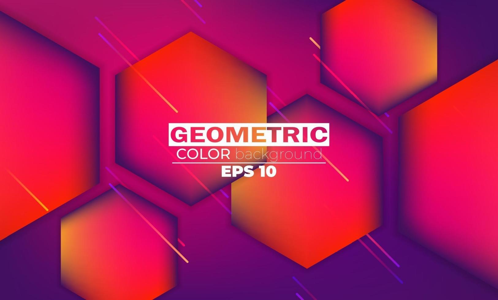 Geometric background with gradient motion shapes composition. Applicable for gift card, poster on wall poster template, landing page, ui, ux ,cover book, banner, social media post vector