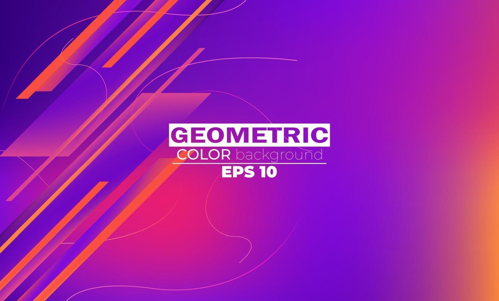 Geometric background with gradient motion shapes composition. Applicable for gift card, poster on wall poster template, landing page, ui, ux ,cover book, banner, social media post vector