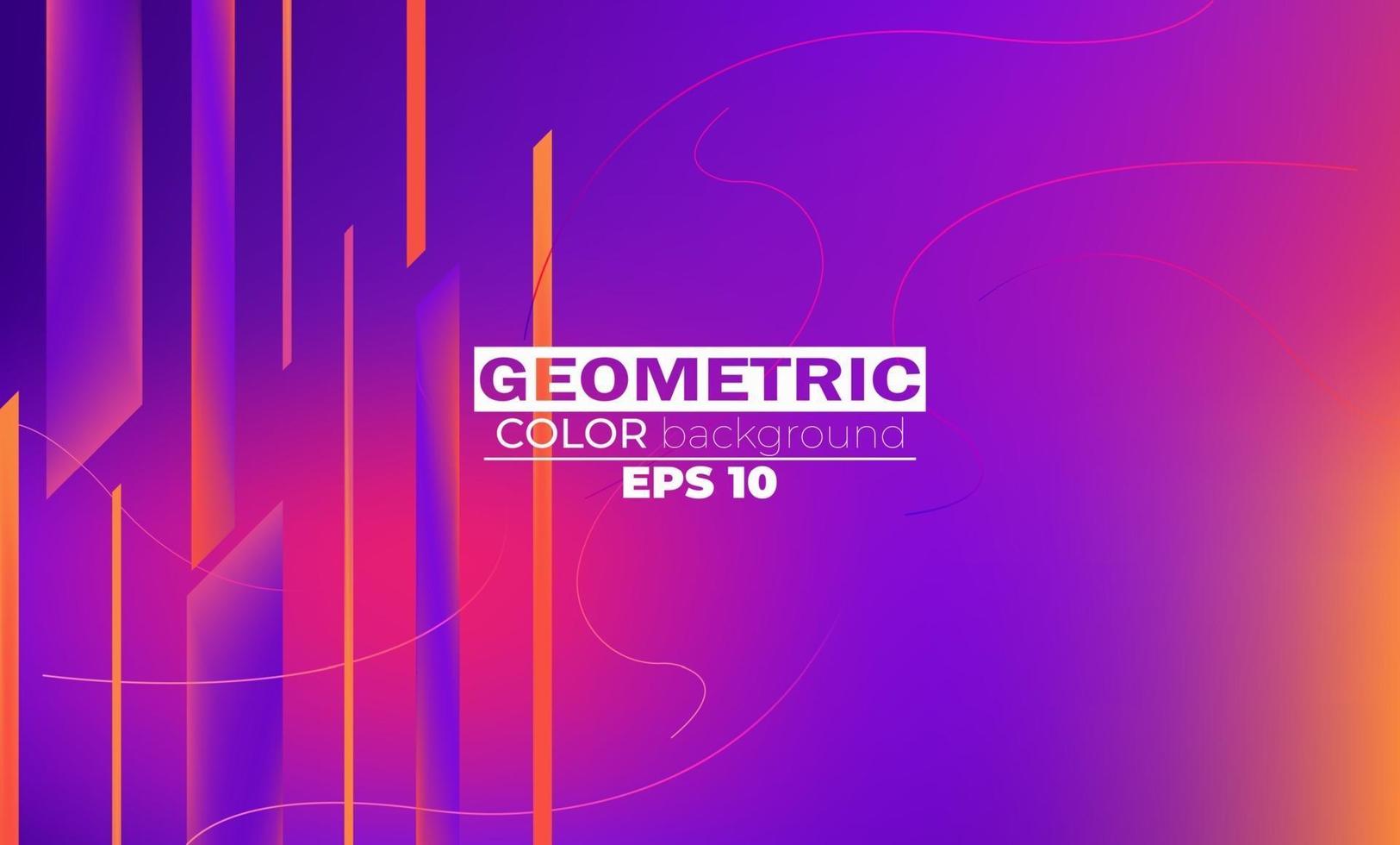 Geometric background with gradient motion shapes composition. Applicable for gift card, poster on wall poster template, landing page, ui, ux ,cover book, banner, social media post vector