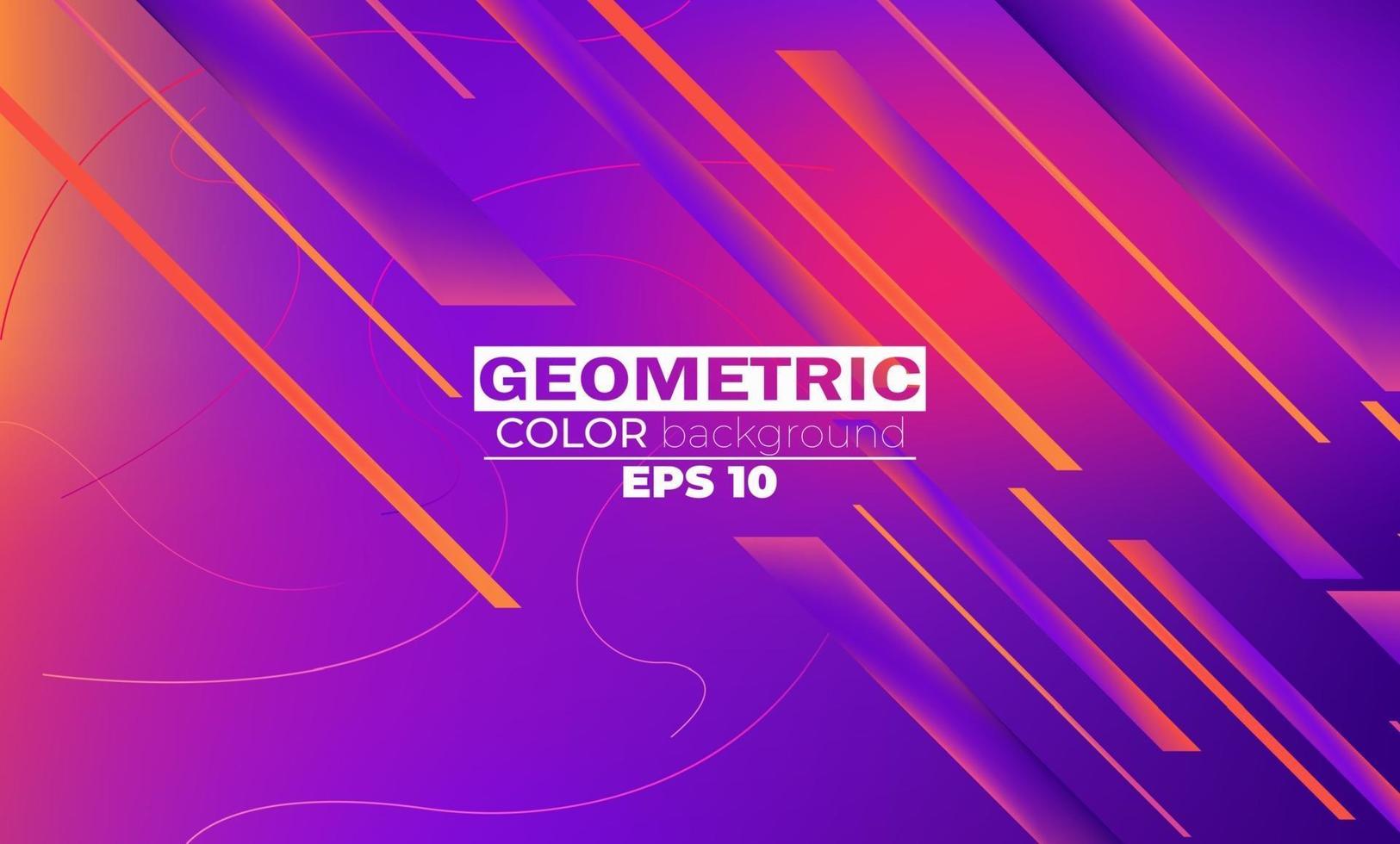 Geometric background with gradient motion shapes composition. Applicable for gift card, poster on wall poster template, landing page, ui, ux, cover book, banner, social media post vector