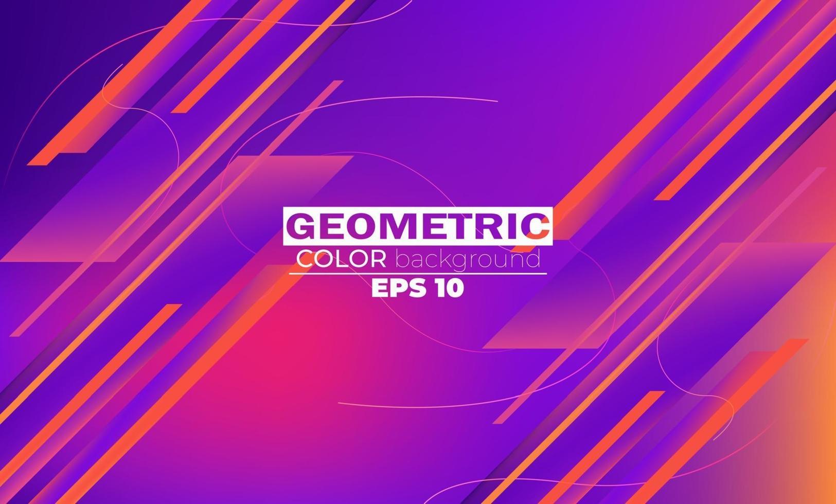 Geometric background with gradient motion shapes composition. Applicable for gift card, poster on wall poster template, landing page, ui, ux, cover book, banner, social media post vector
