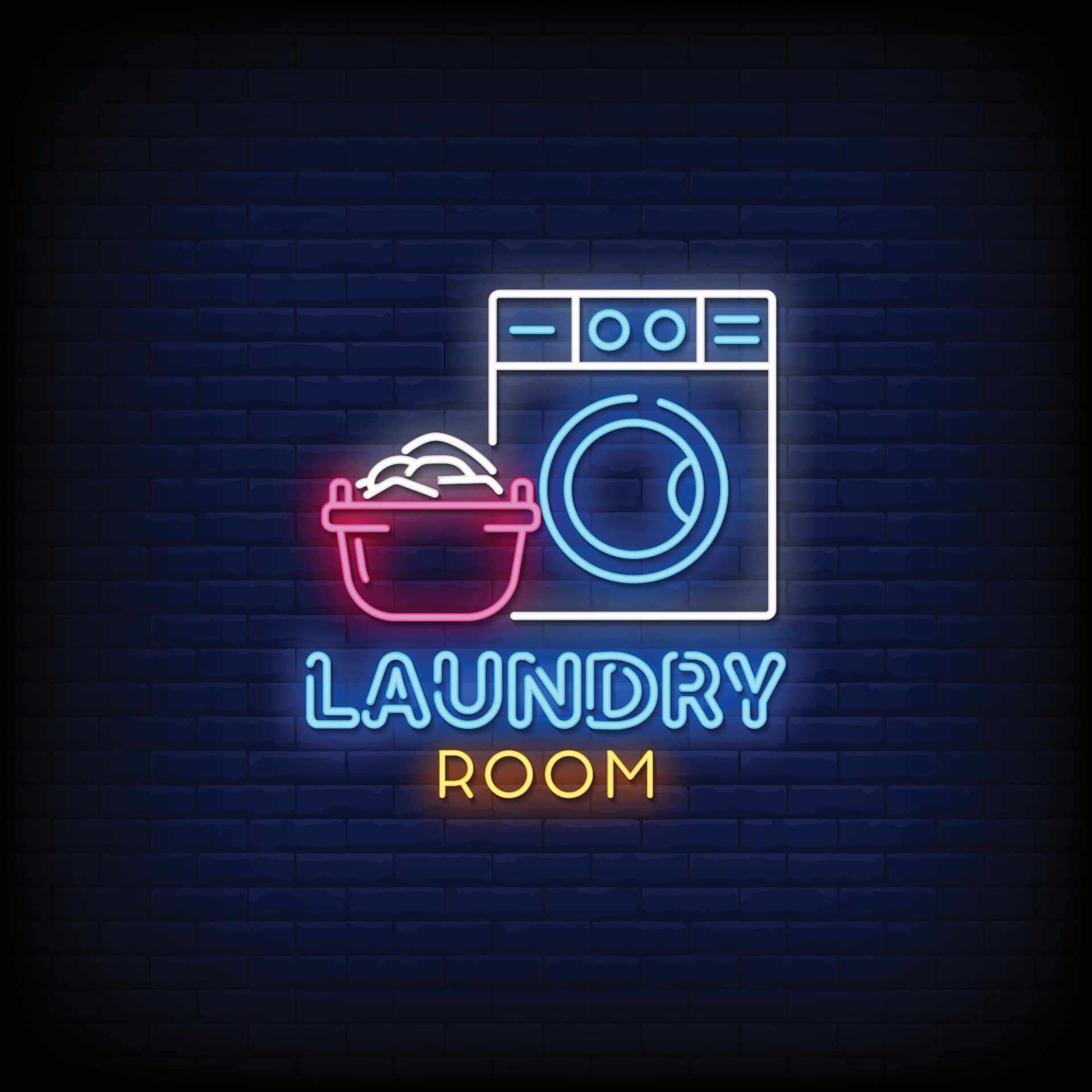 Laundry Banner Vector Art, Icons, and Graphics for Free Download