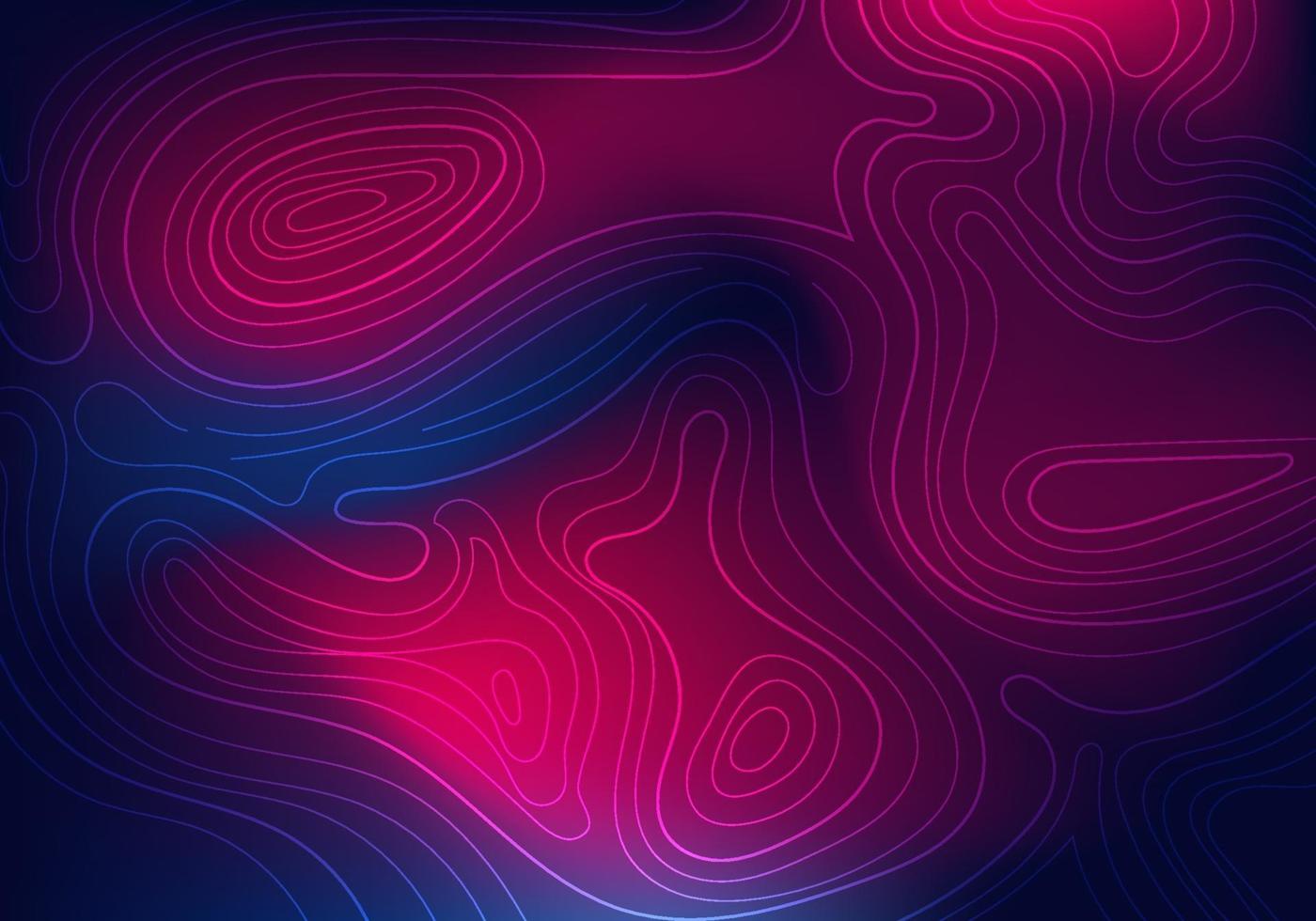 Abstract topographic vibrant gradient color background vector