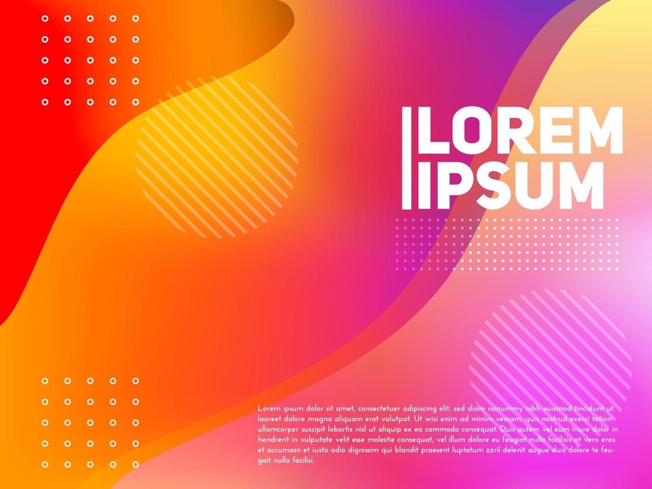 Beautiful abstract colored gradients with movement. It's a light and colorful blurred background. vector