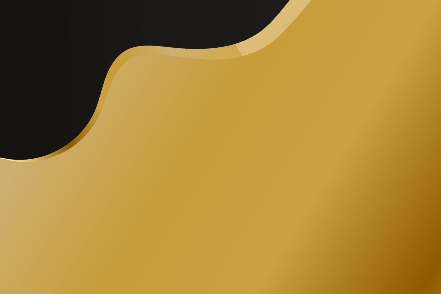 Abstract polygonal pattern luxury dark blue with gold vector