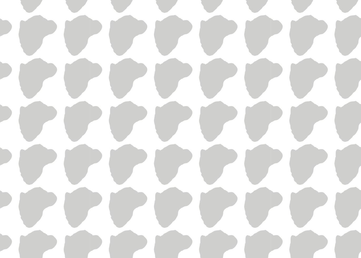 Hand drawn, grey, white shapes seamless pattern vector