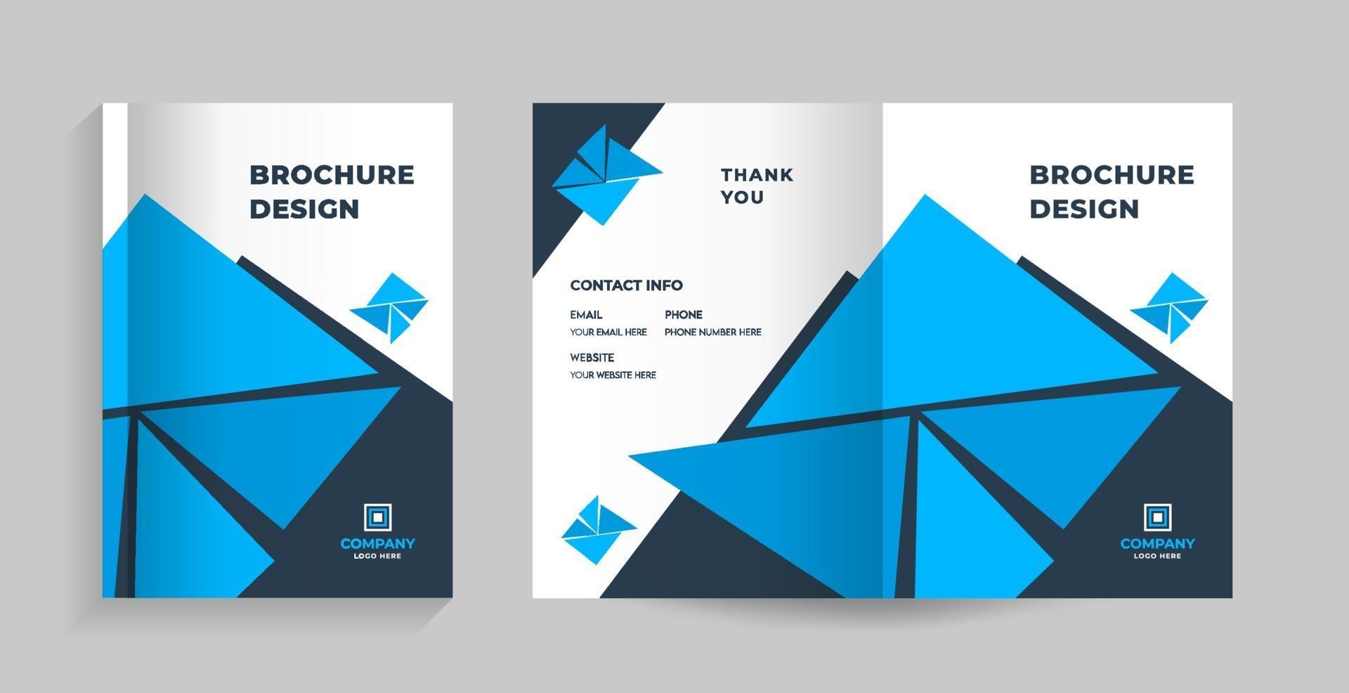template layout design with cover page 2126044 Vector Art at Vecteezy