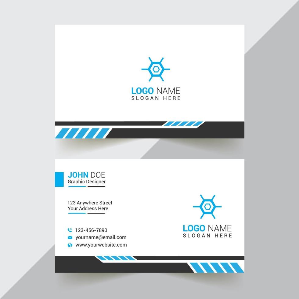 Modern Professional Business Card vector