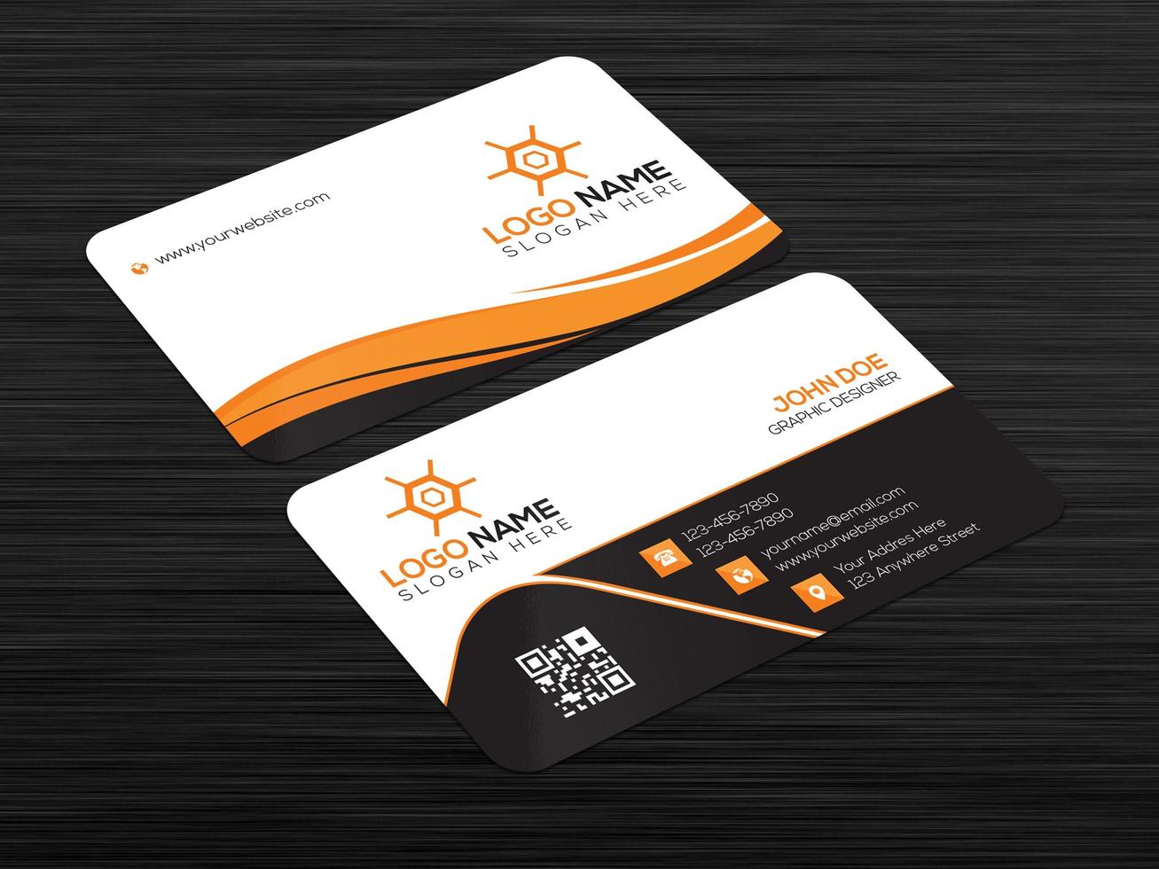 Modern Professional Business Card vector