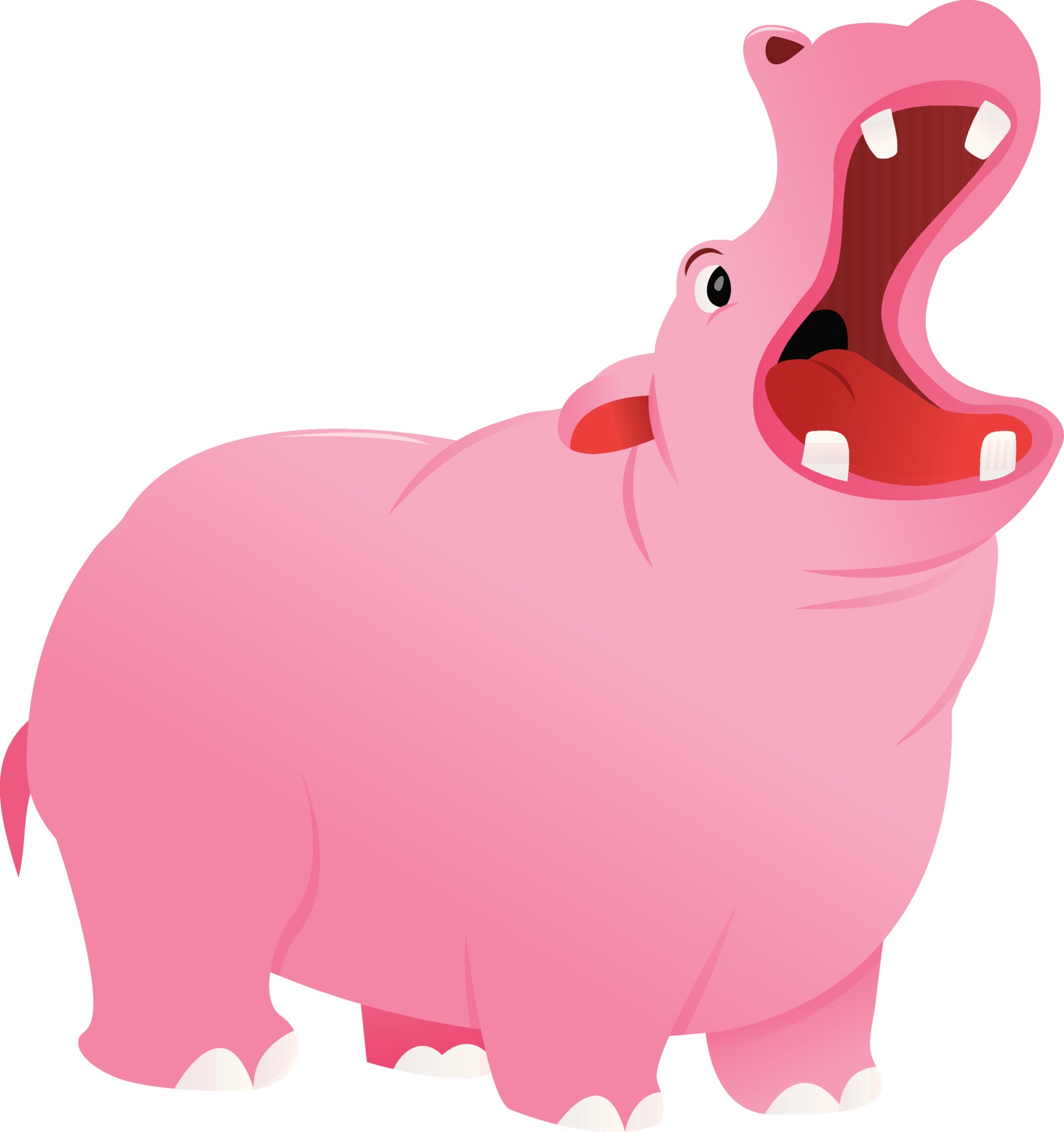 Cartoon Pink Hippo Wide Mouth Open 2127223 Vector Art at Vecteezy Cartoon Pink Hippo Wide Mouth Open 2127223 Vector Art at Vecteezy