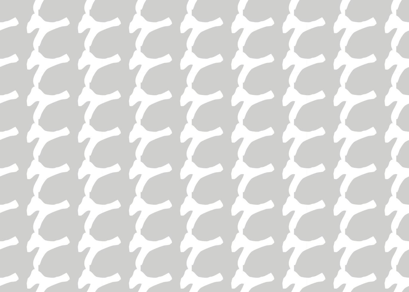 Hand drawn, grey, white color seamless pattern vector