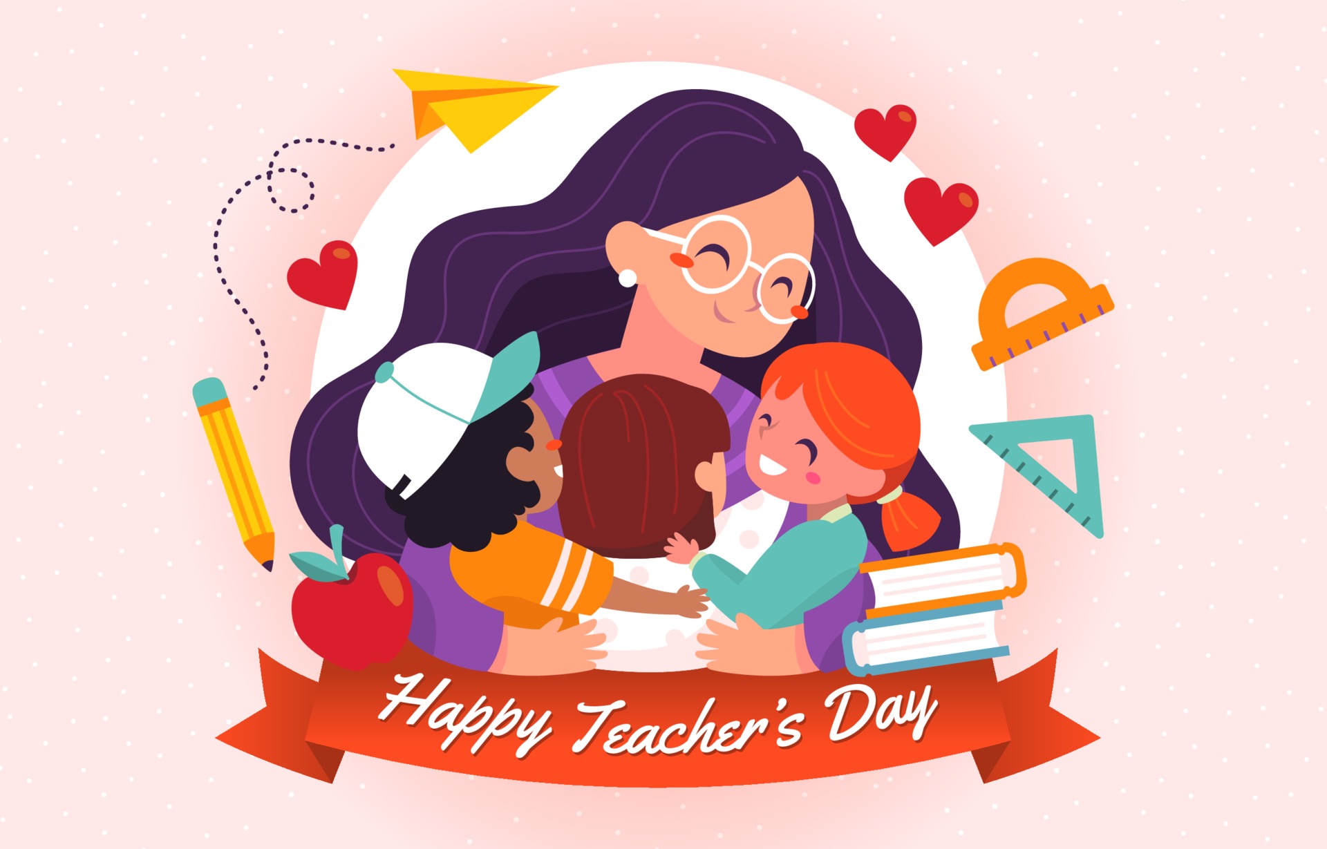 Teachers Day Vector Art, Icons, and Graphics for Free Download