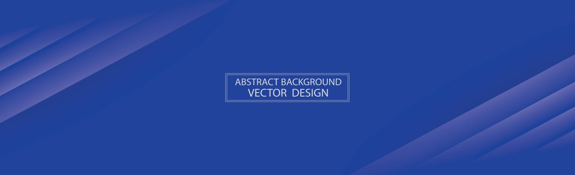 Panoramic abstract background with different shades of blue - Vector