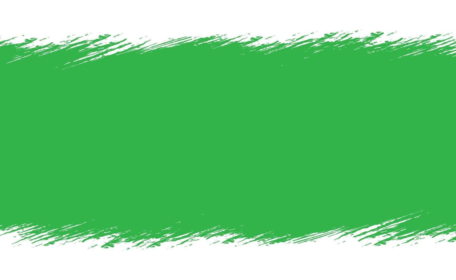 Smear of green paint on a white panoramic background - Vector 2129382