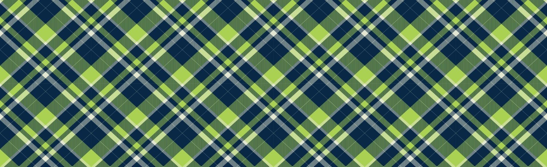 Seamless plaid tartan scotland texture with rhombuses - Vector