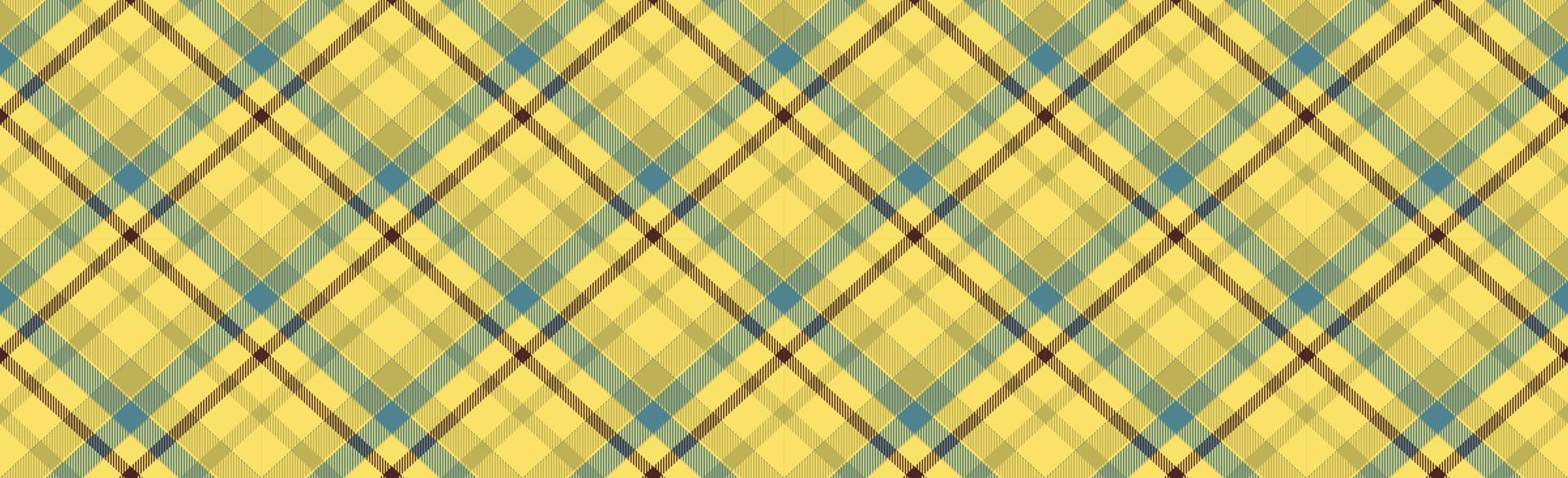 Seamless plaid tartan scotland texture with rhombuses - Vector