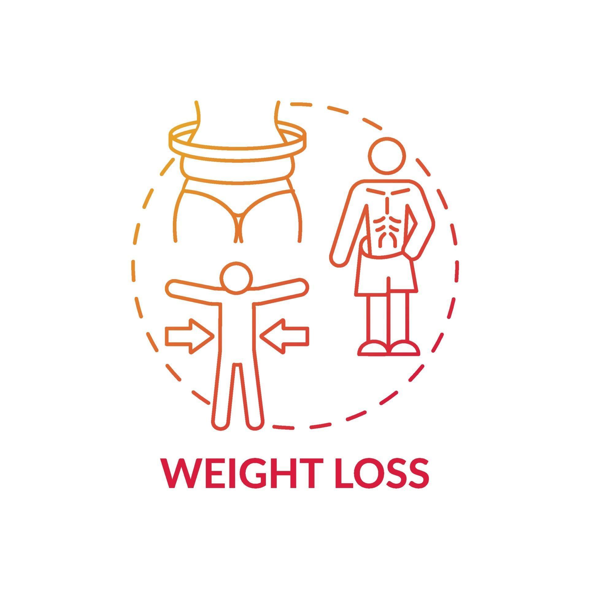 Weight loss concept icon 2130009 Vector Art at Vecteezy