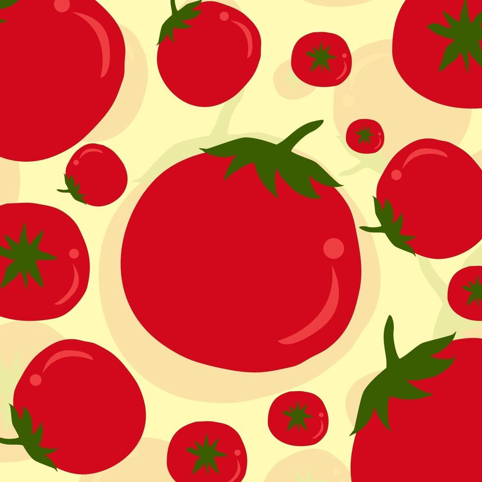 Tomato Pattern Vector