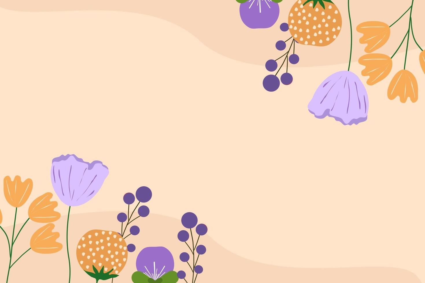 Floral Background Vector