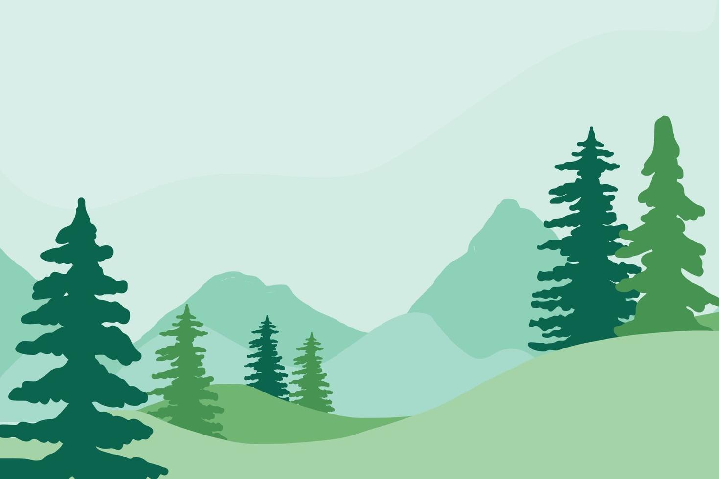 Landscape Background Vector