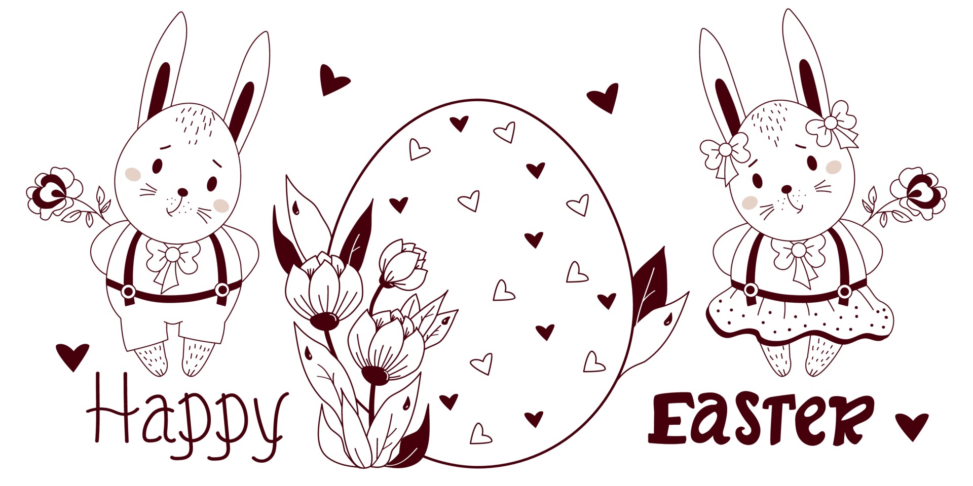 easter greeting cards to print