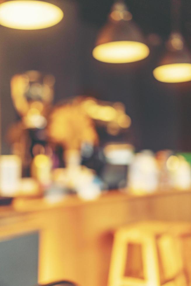 Restaurant bar background photo