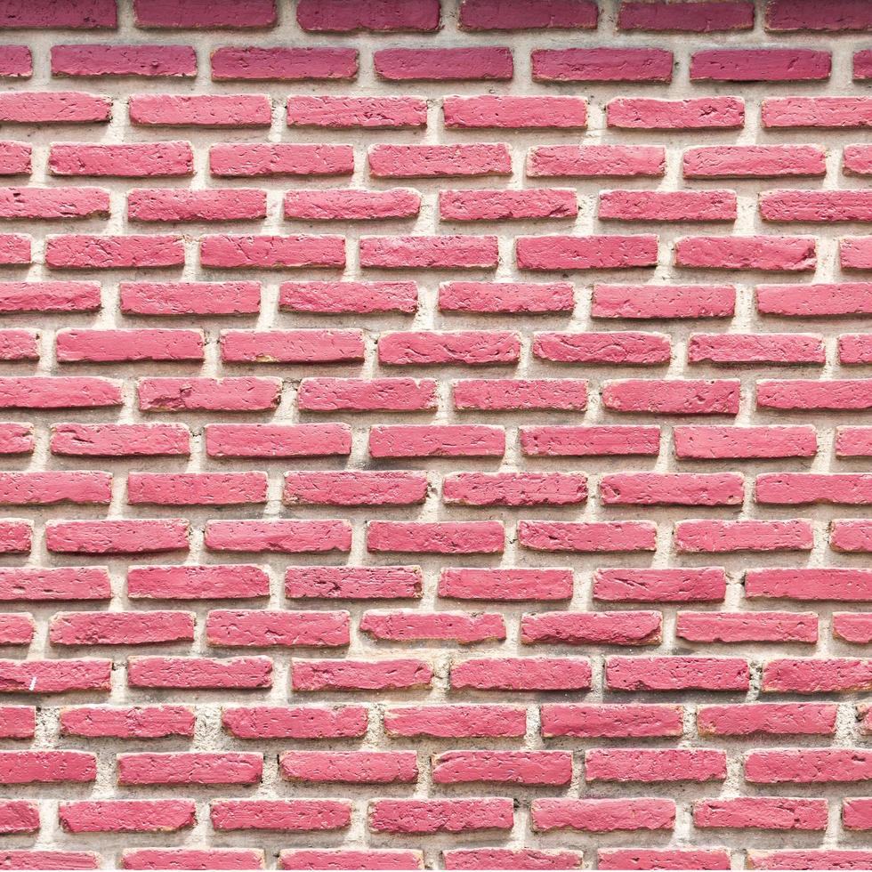 Fondo de textura de patrón de pared de ladrillo rojo foto