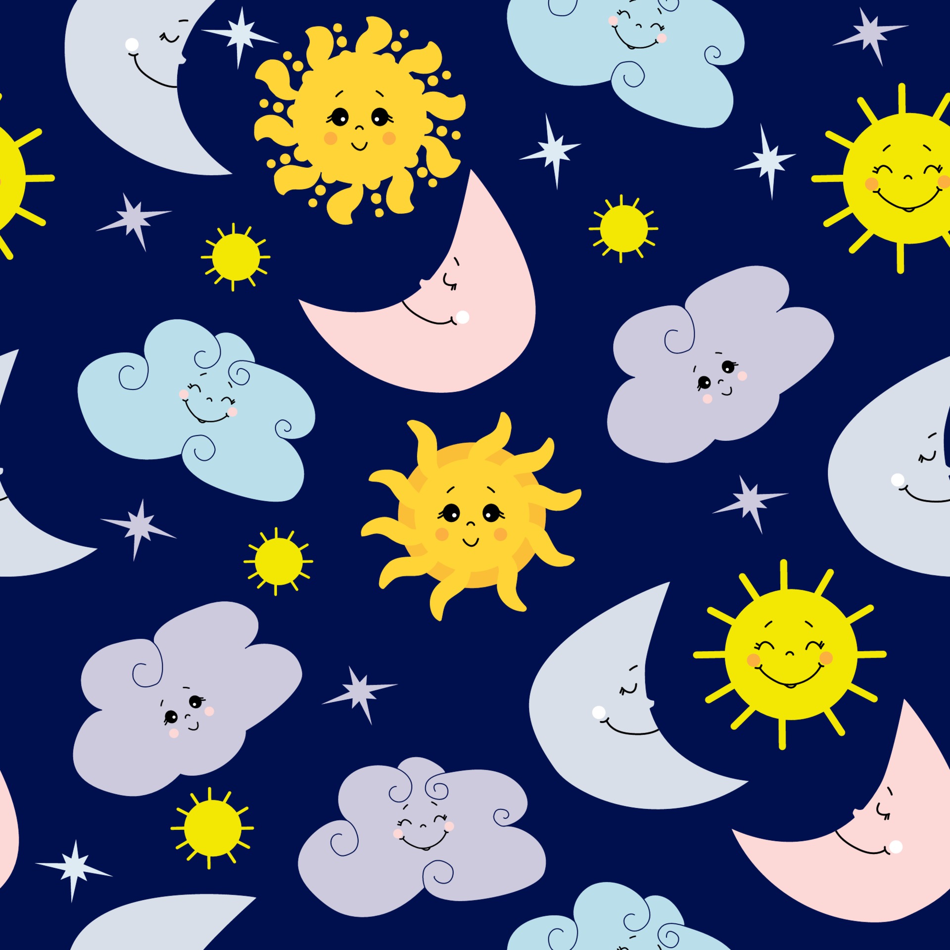 Cute Moon Wallpapers  Top Free Cute Moon Backgrounds  WallpaperAccess