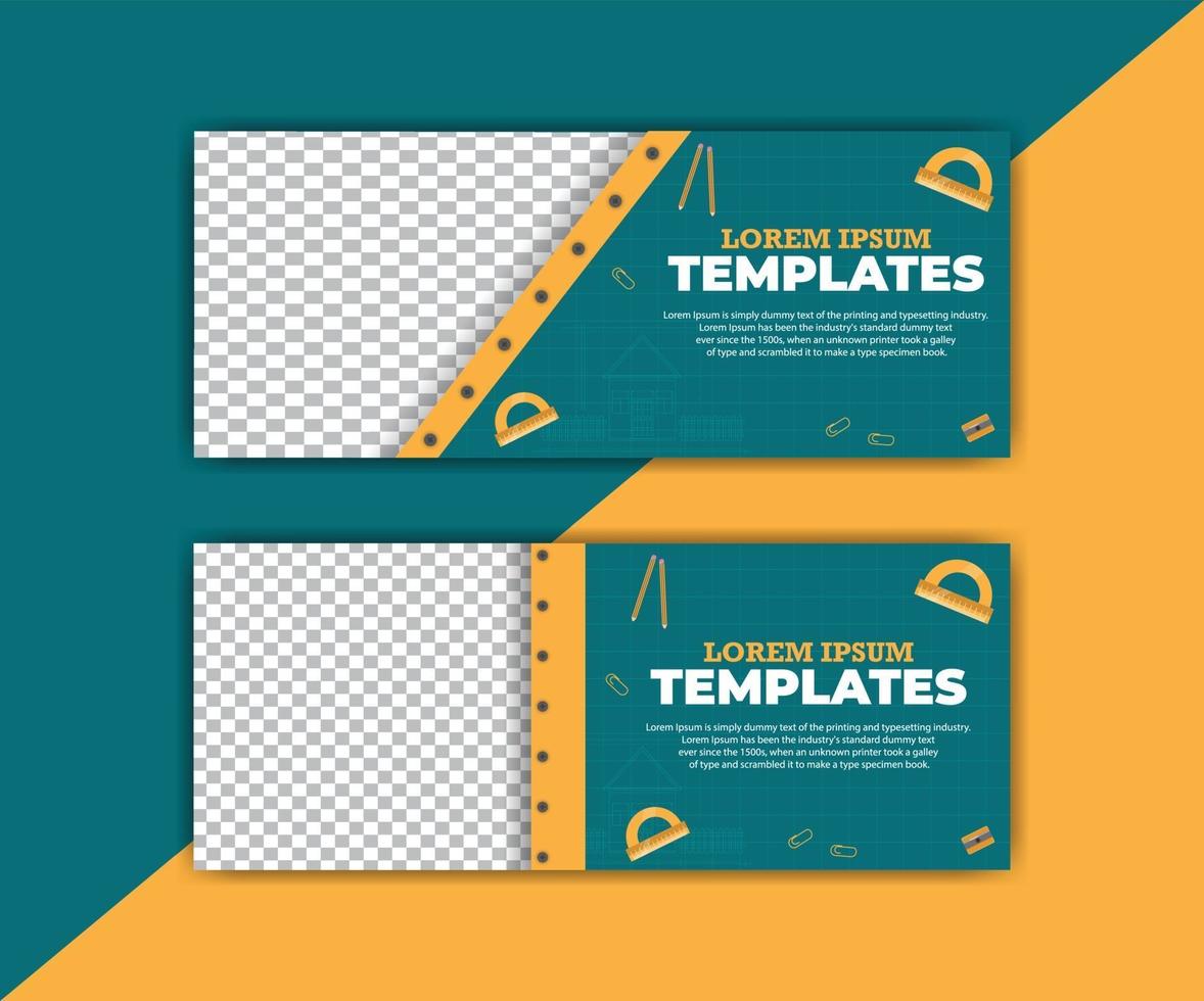 banner template design  for business vector