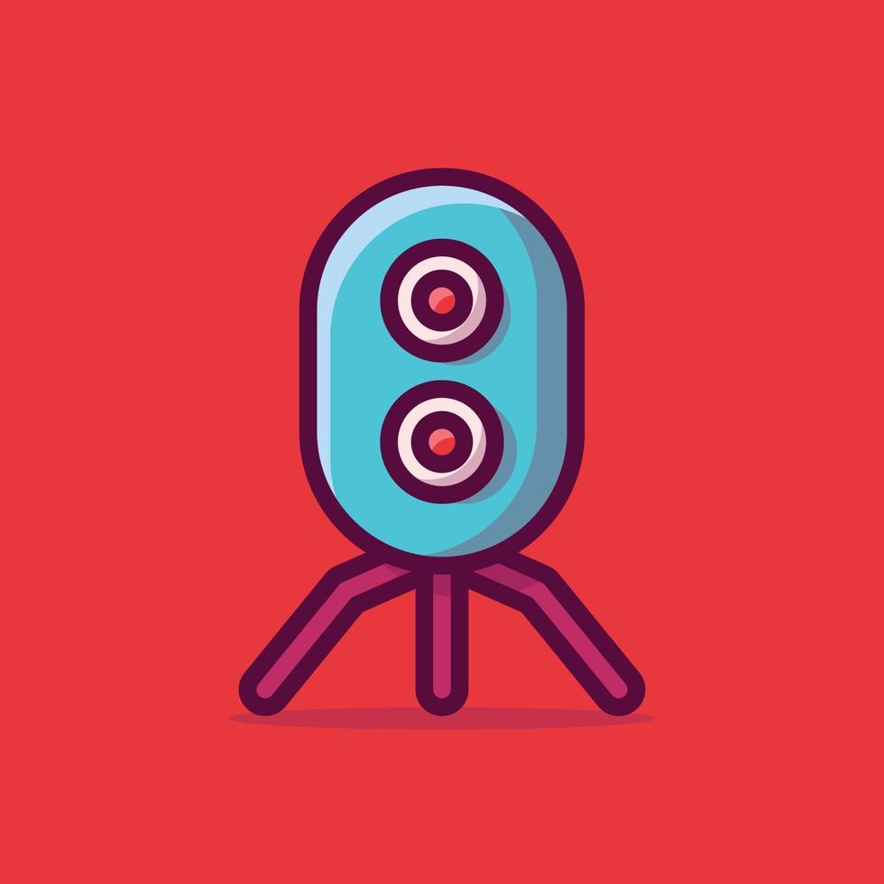 Virus Vector Icon Illustration