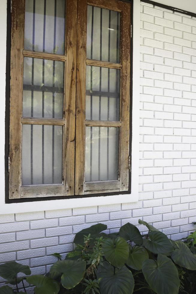 Window of a house photo