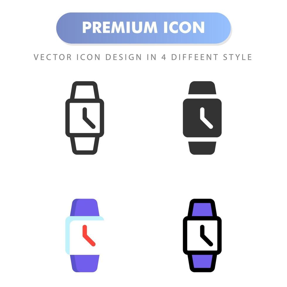 watch icon for your web site design, logo, app, UI. Vector graphics illustration and editable stroke. icon design EPS 10.