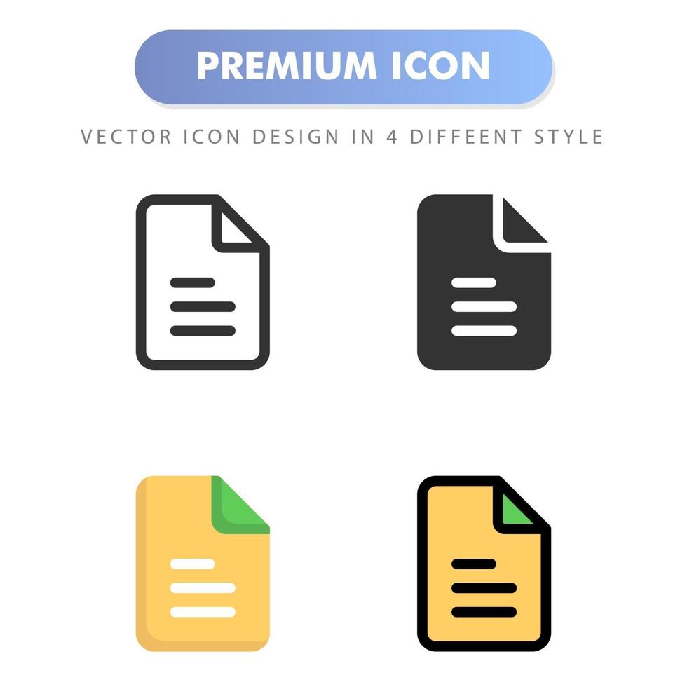 icono de archivo para el diseño de su sitio web, logotipo, aplicación, interfaz de usuario. Ilustración de gráficos vectoriales y trazo editable. diseño de icono eps 10. vector