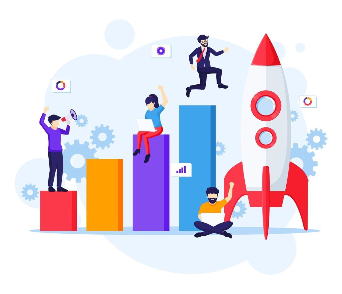Business Startup Concept Businessman Running To Rocket And Move Up To Their Goal Download Free Vectors Clipart Graphics Vector Art Business Startup Concept Businessman Running To Rocket And Move Up To Their Goal Download Free Vectors Clipart Graphics Vector Art