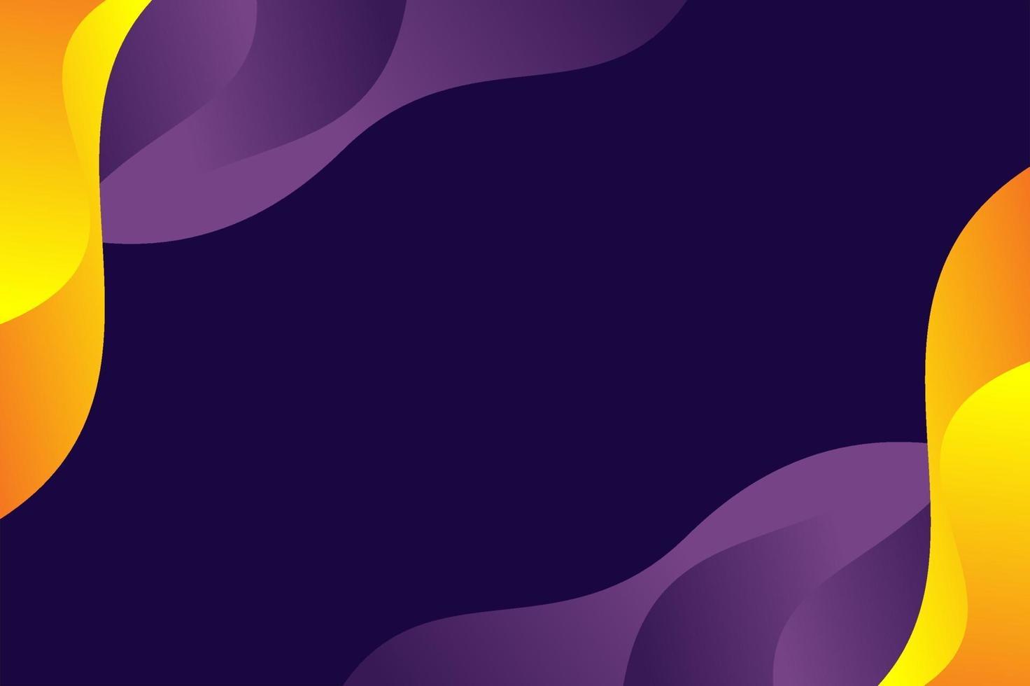 purple wave style background design vector