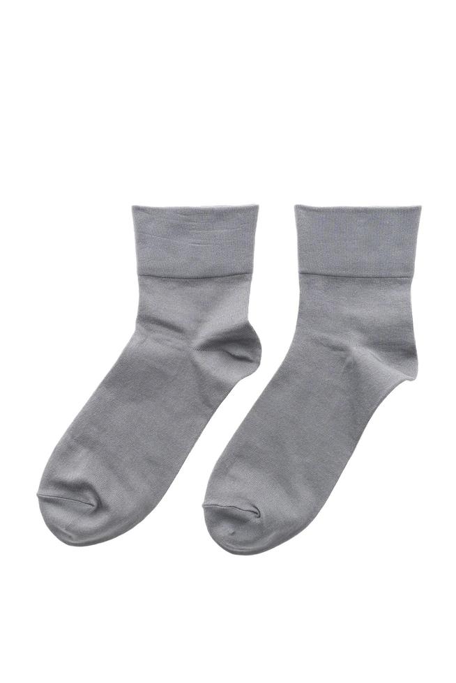 calcetines sobre fondo blanco foto