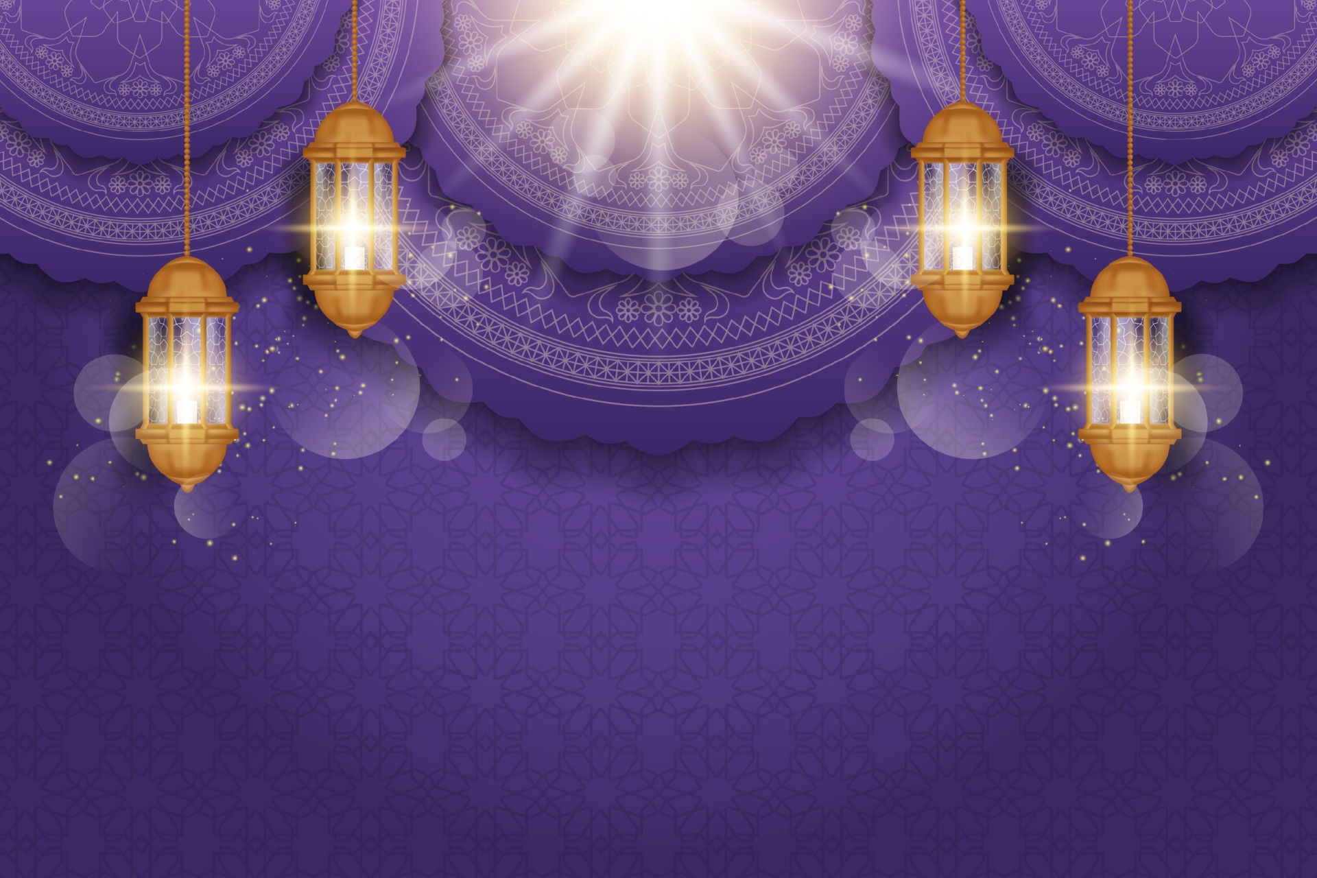 Islamic Background Purple Vector Art, Icons, and Graphics for Free Download