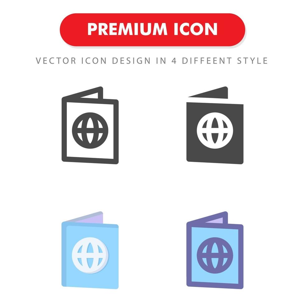 guidebook icon pack isolated on white background. for your web site design, logo, app, UI. Vector graphics illustration and editable stroke. EPS 10.