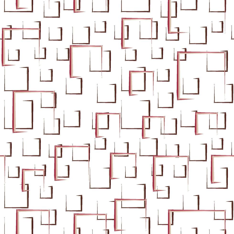 dibujo abstracto repetir diseño de patrón de objeto vector