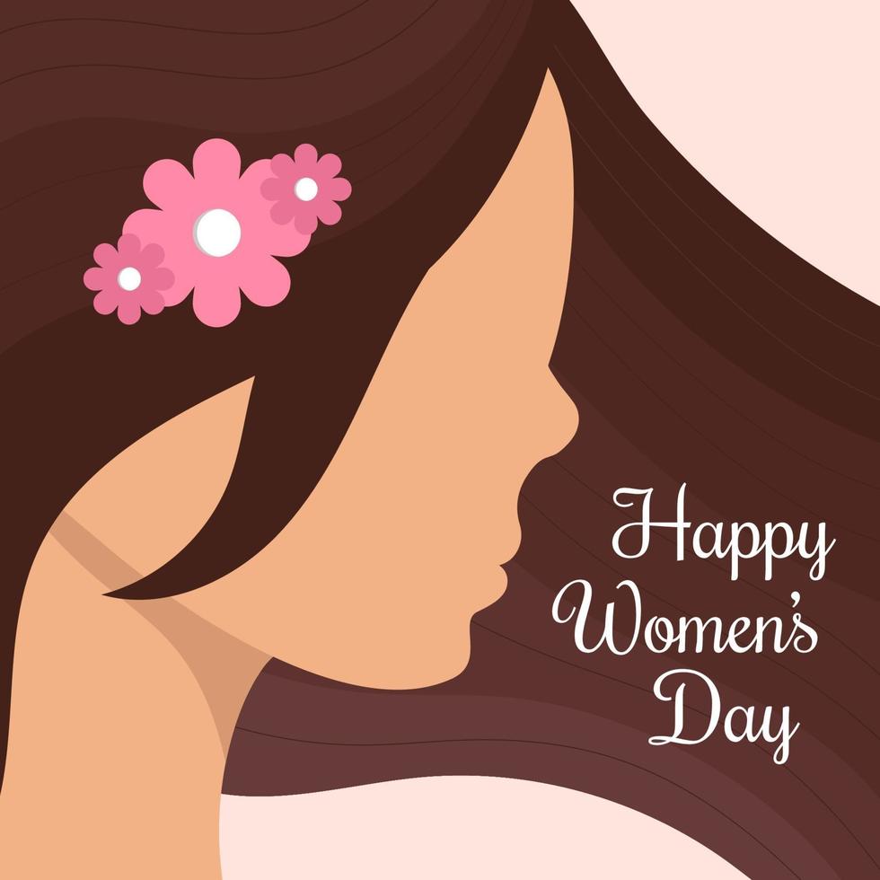 International happy women's day. vector