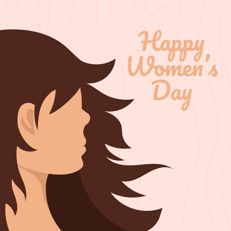 International happy women's day. vector