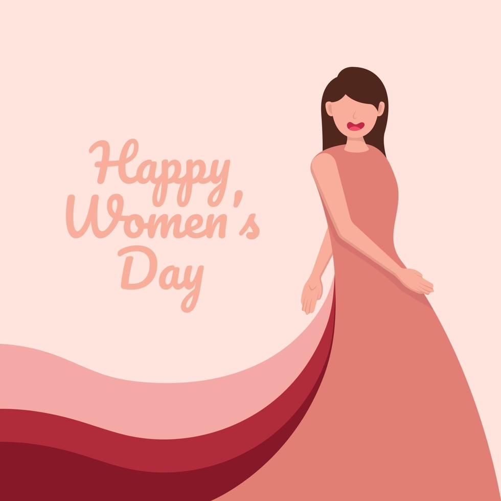 International happy women's day. vector