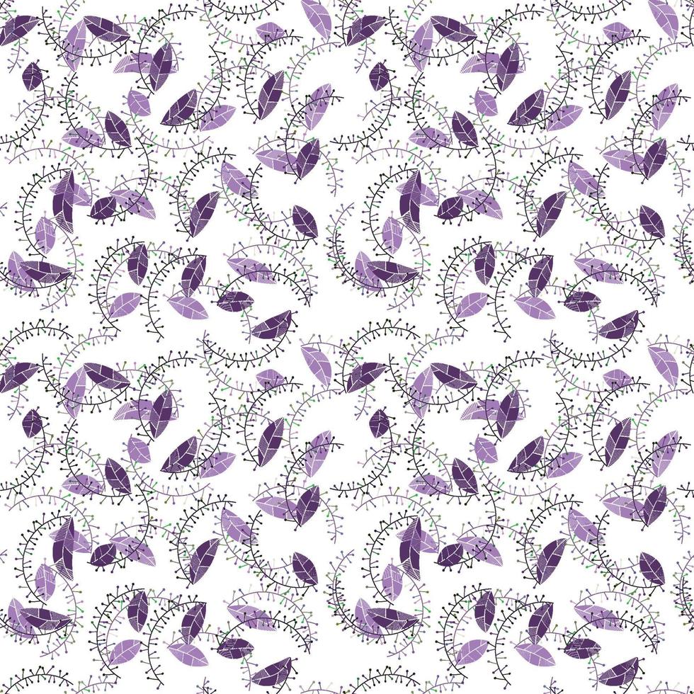 Contemporary floral seamless pattern set. Modern exotic design for paper, cover, fabric, interior decor and other uses vector