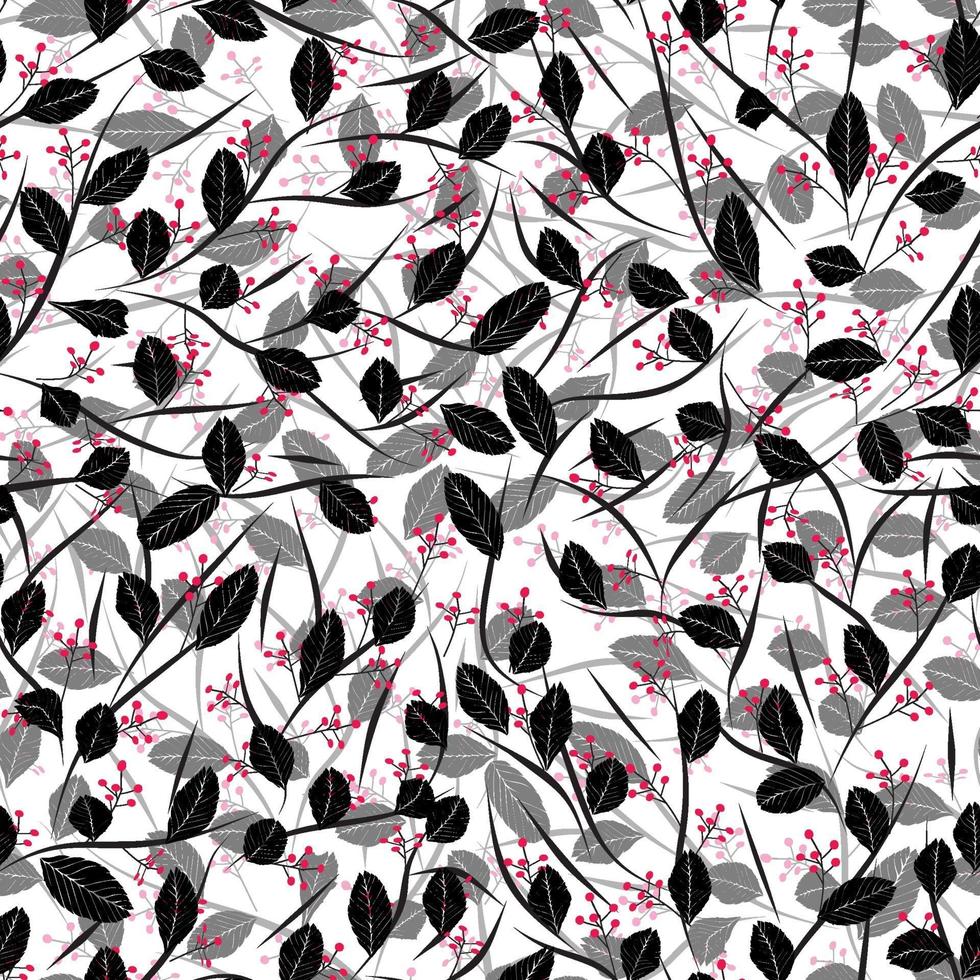 diseño de patrón orgánico floral abstracto mínimo moderno vector